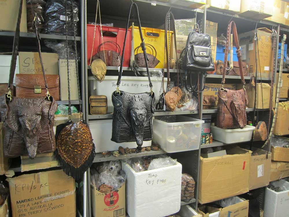the emporium showing shelves of goods